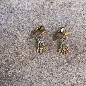 Vintage. Christmas Tree Chandelier Clip On